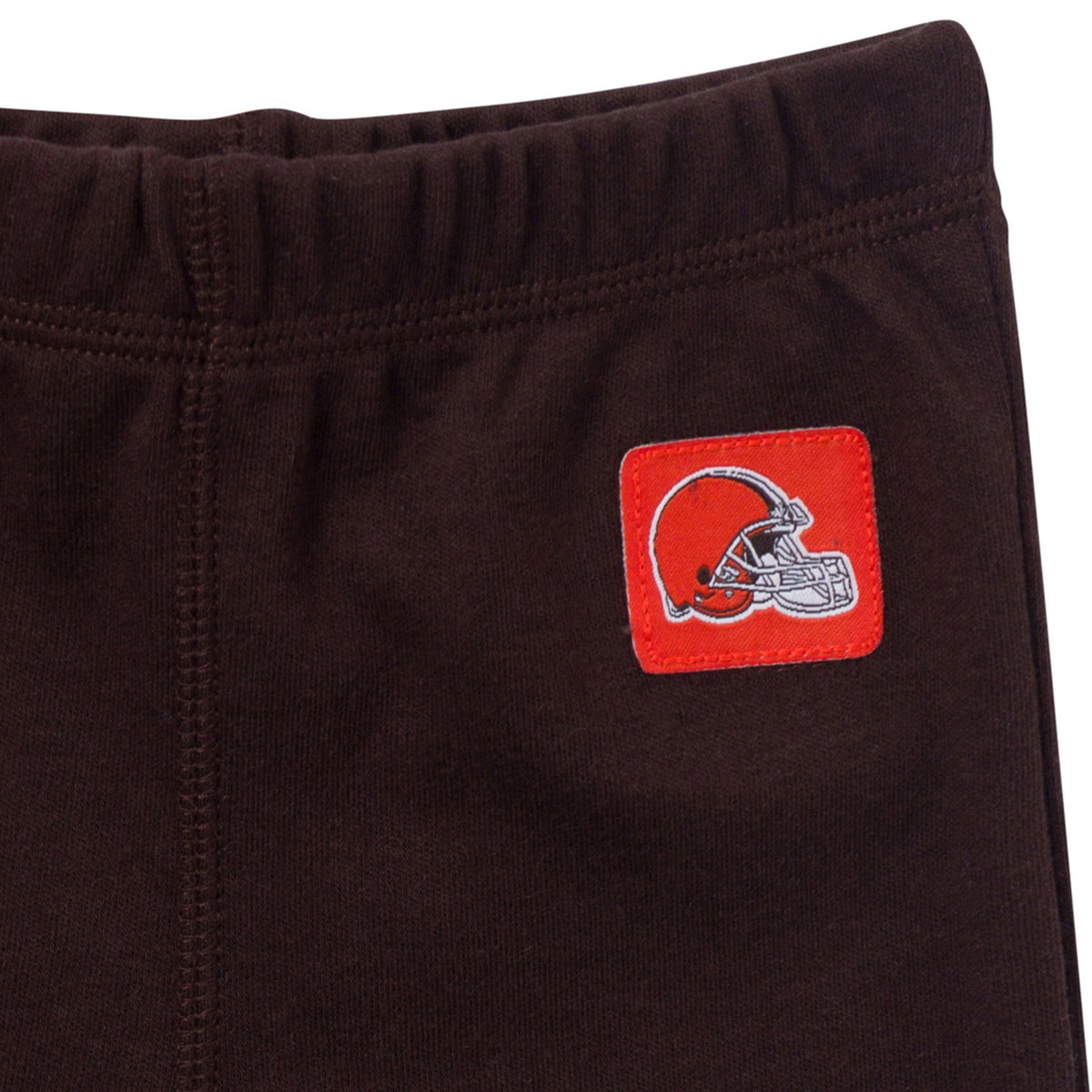 3-Piece Baby Girls Cleveland Browns Bodysuit, Pants & Headband Set, view 5