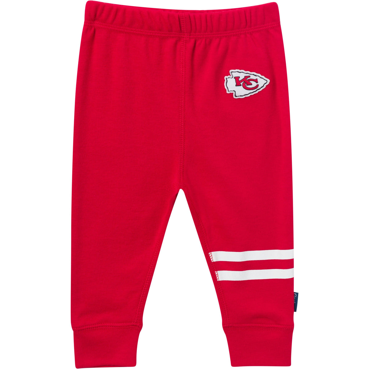 3-Piece Baby Girls Kansas City Chiefs Bodysuit, Pants & Headband Set, view 3
