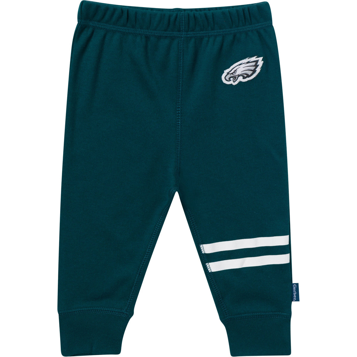 3-Piece Baby Girls Philadelphia Eagles Bodysuit, Pants & Headband Set, view 4