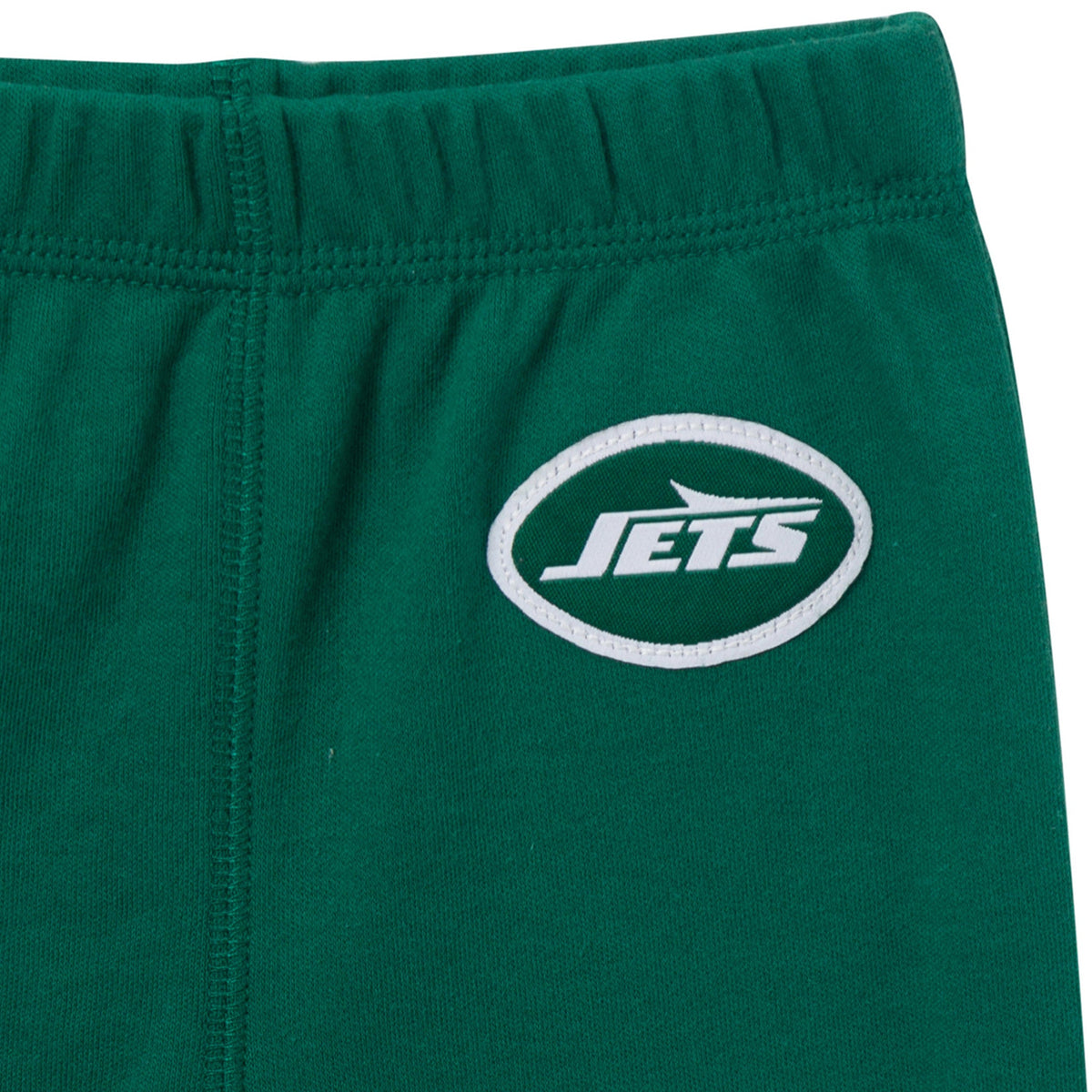 3-Piece Baby Girls New York Jets Bodysuit, Pants & Headband Set, view 5