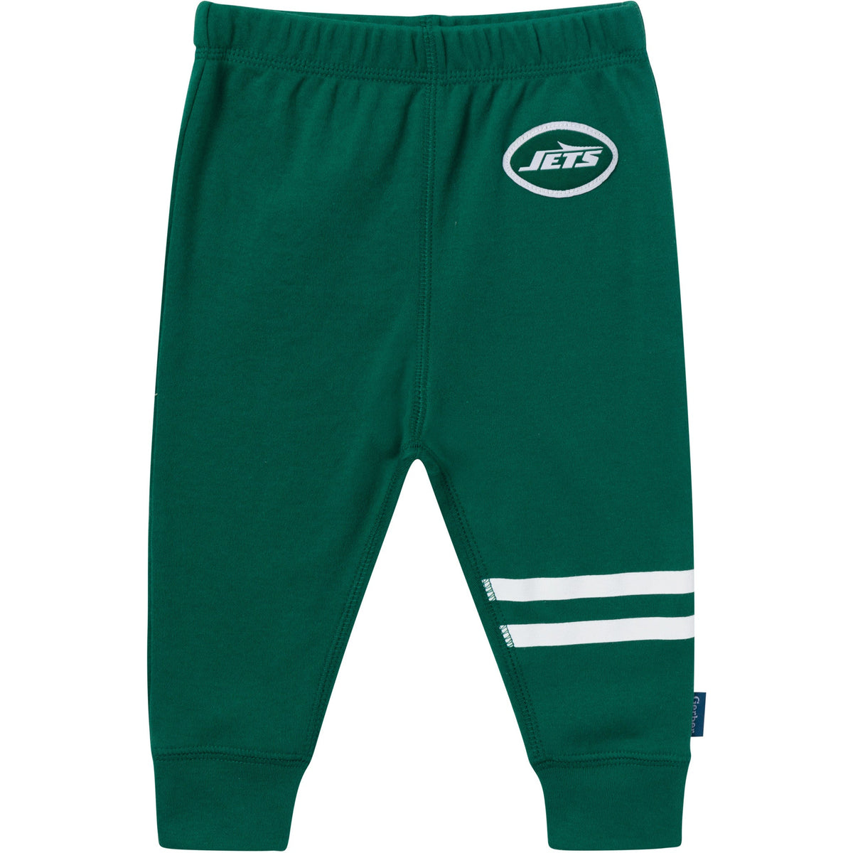 3-Piece Baby Girls New York Jets Bodysuit, Pants & Headband Set, view 4