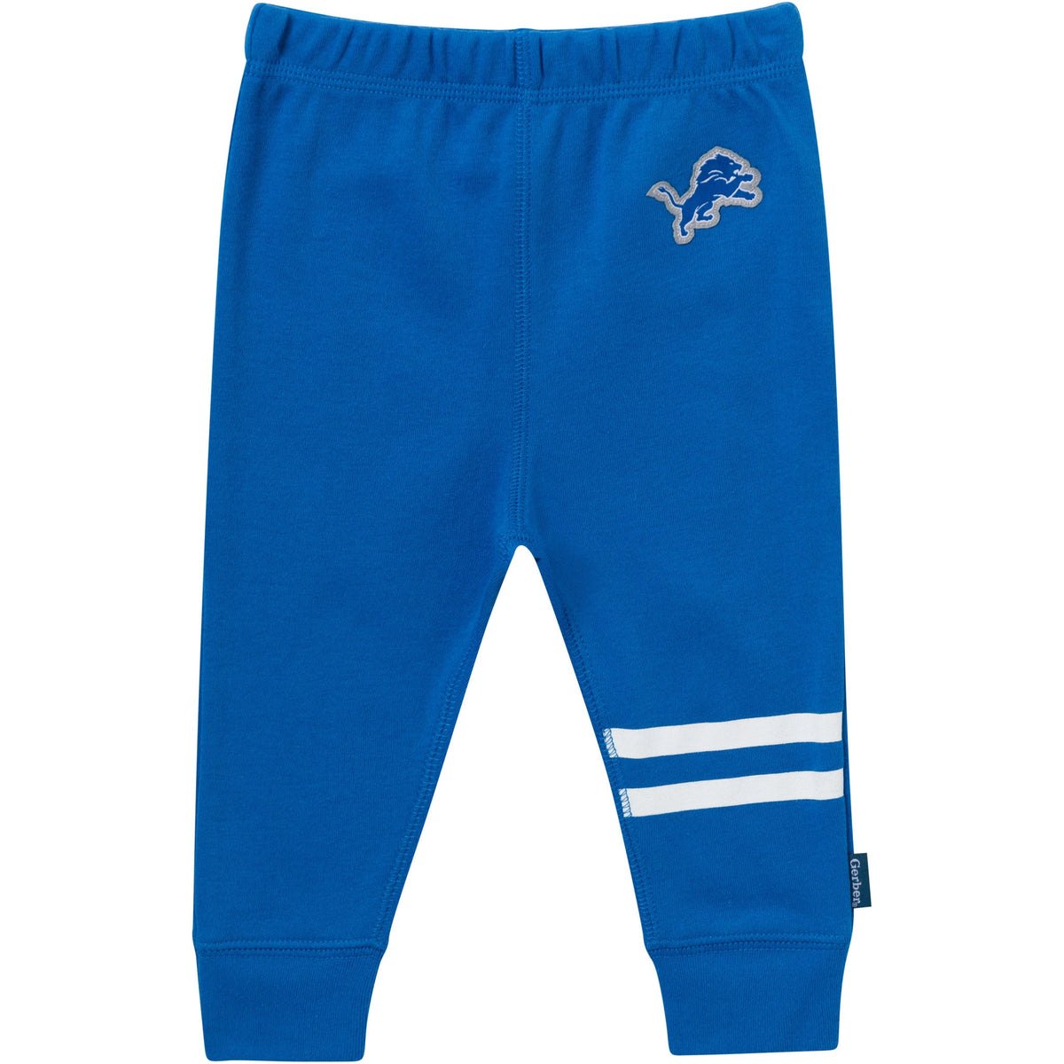 3-Piece Baby Girls Detroit Lions Bodysuit, Pants & Headband Set, view 4