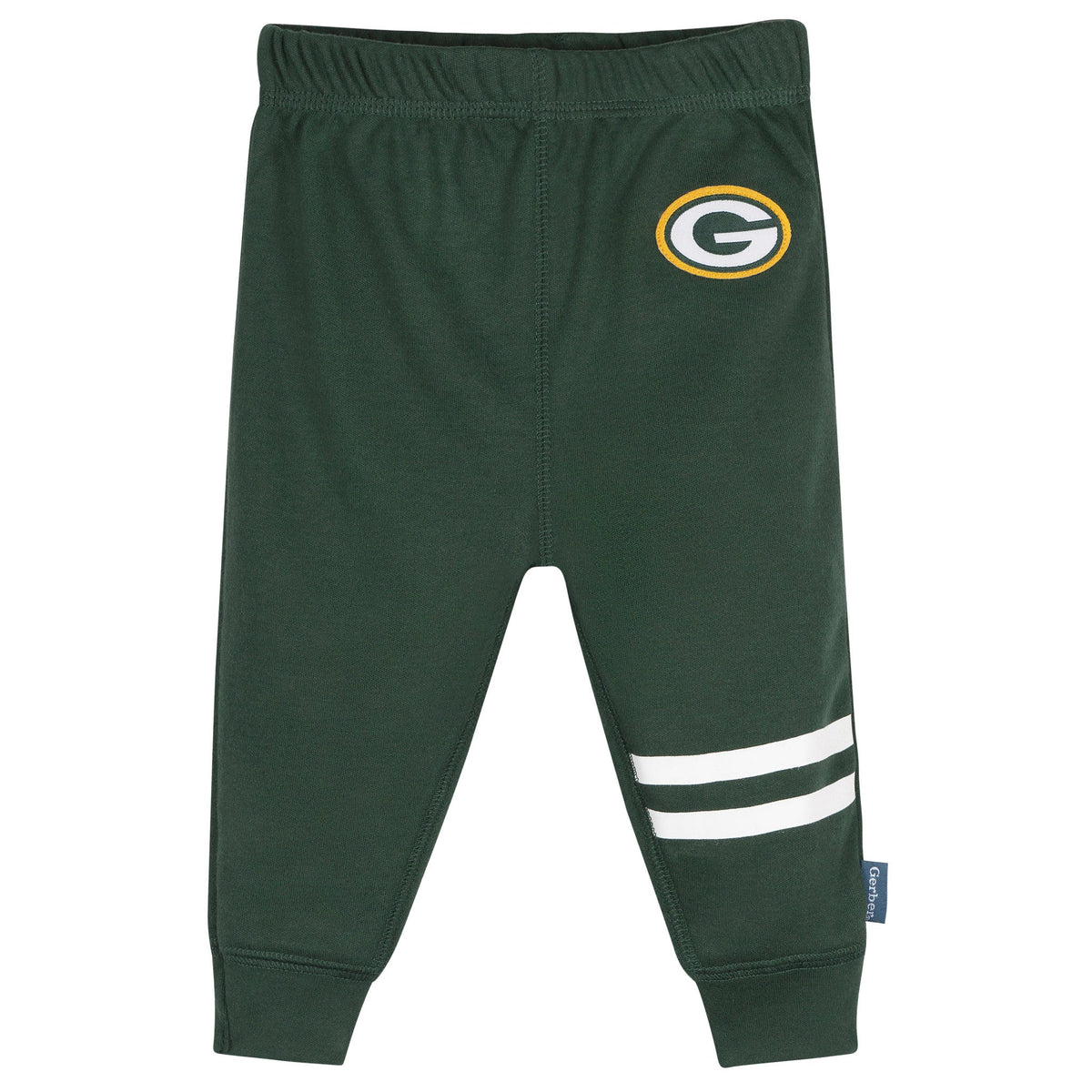 3-Piece Baby Girls Green Bay Packers Bodysuit, Pants & Headband Set, view 4
