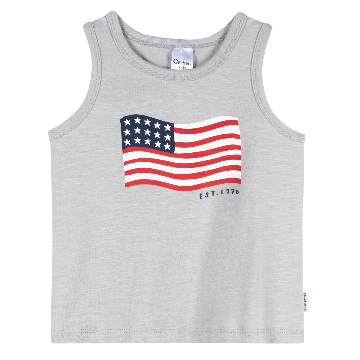 3-Piece Baby & Toddler Boys Stars & Stripes T-Shirts & Shorts, view 2