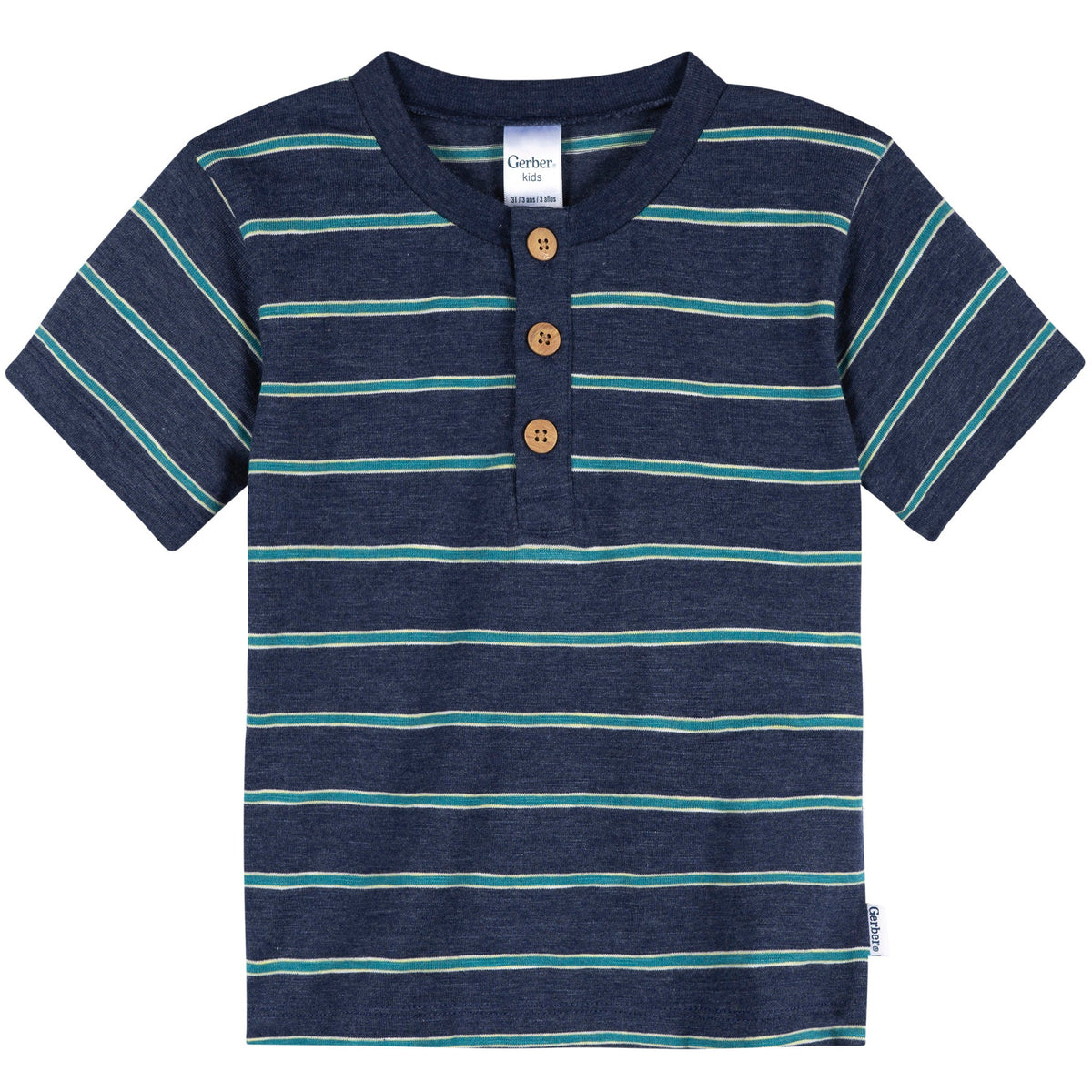 3-Piece Infant & Toddler Boys Chasing Waves T-Shirts & Shorts, view 2