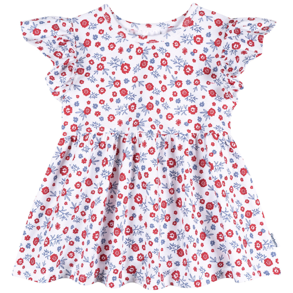 3-Piece Infant & Toddler Girls Usa T-Shirts & Shorts, view 2