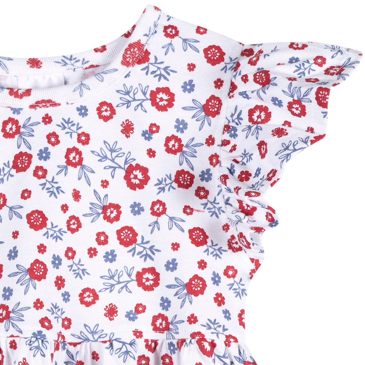 3-Piece Infant & Toddler Girls Usa T-Shirts & Shorts, view 3