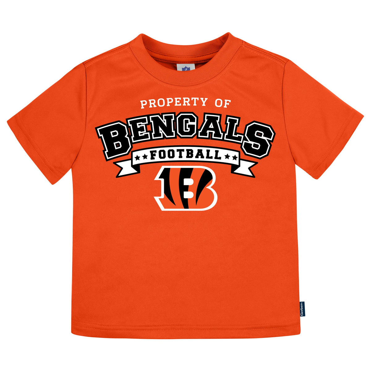 3-Pack Infant & Toddler Neutral Cincinatti Bengals T-Shirts, view 4
