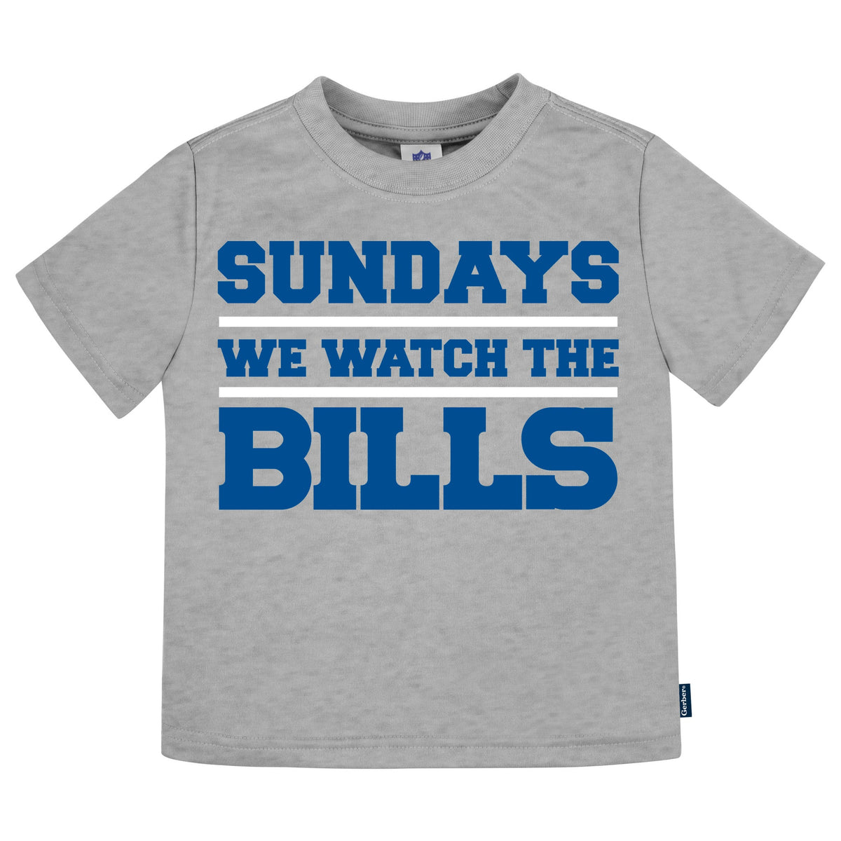 3-Pack Infant & Toddler Neutral Buffalo Bills T-Shirts, view 3