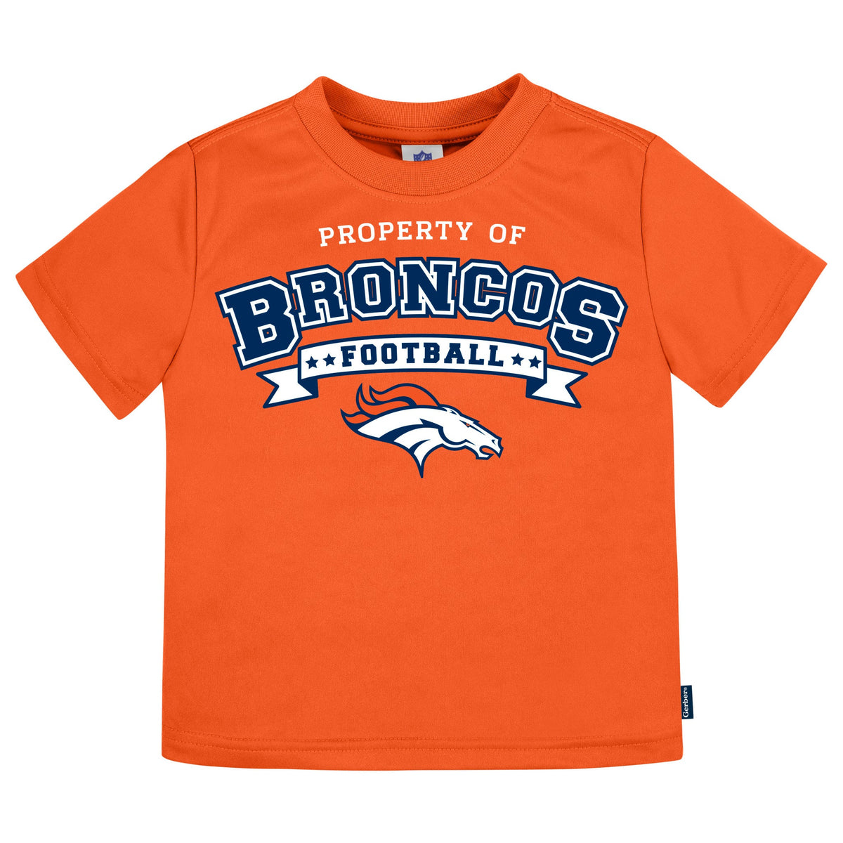 3-Pack Infant & Toddler Neutral Denver Broncos T-Shirts, view 2
