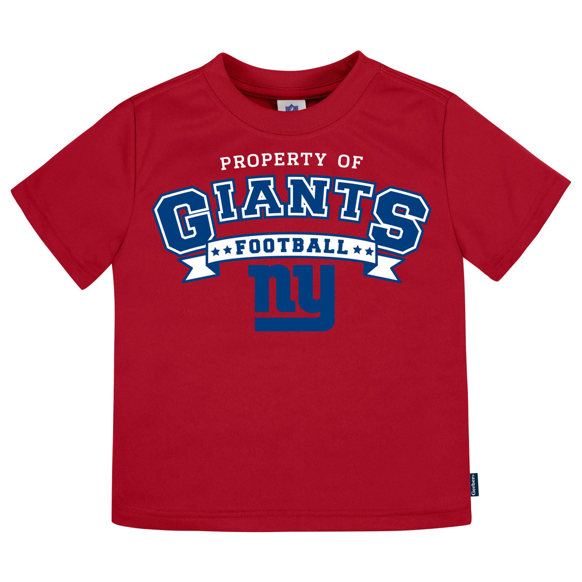 3-Pack Infant & Toddler Neutral New York Giants T-Shirts, view 2