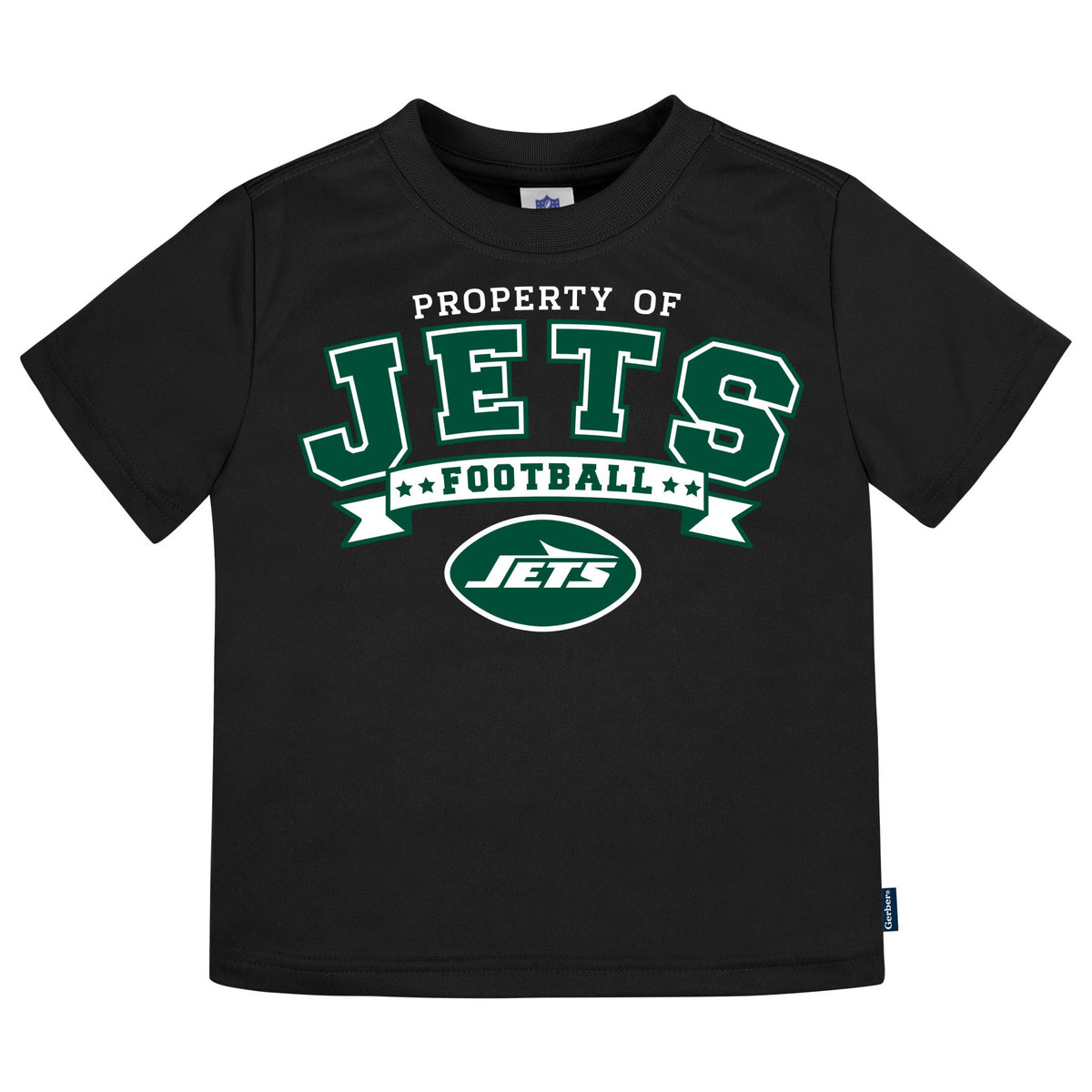 3-Pack Infant & Toddler Neutral New York Jets T-Shirts, view 2