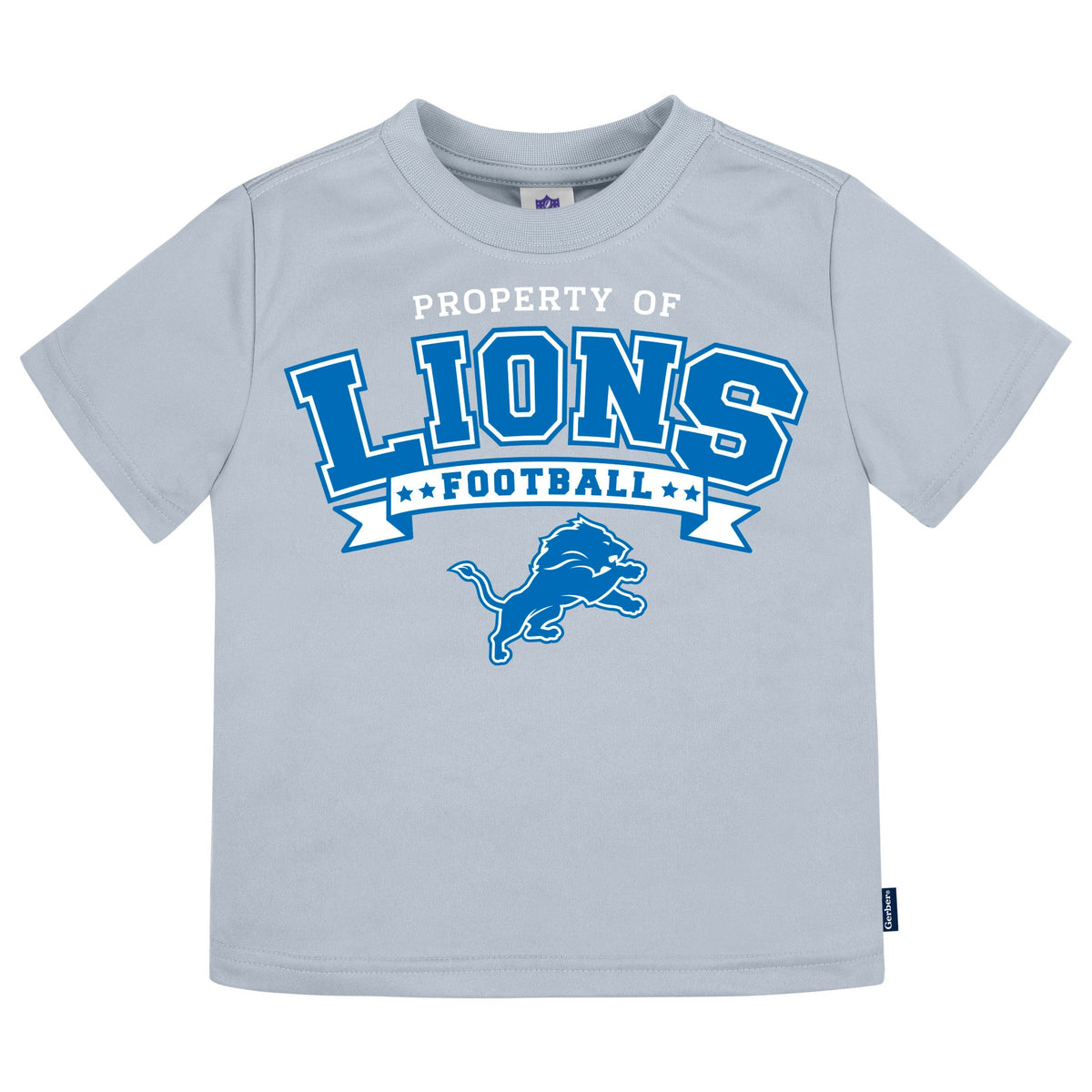 3-Pack Infant & Toddler Neutral Detroit Lions T-Shirts, view 2