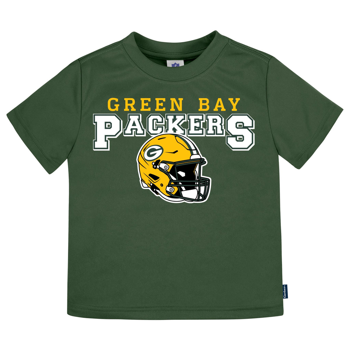 3-Pack Infant & Toddler Neutral Green Bay Packers T-Shirts, view 4