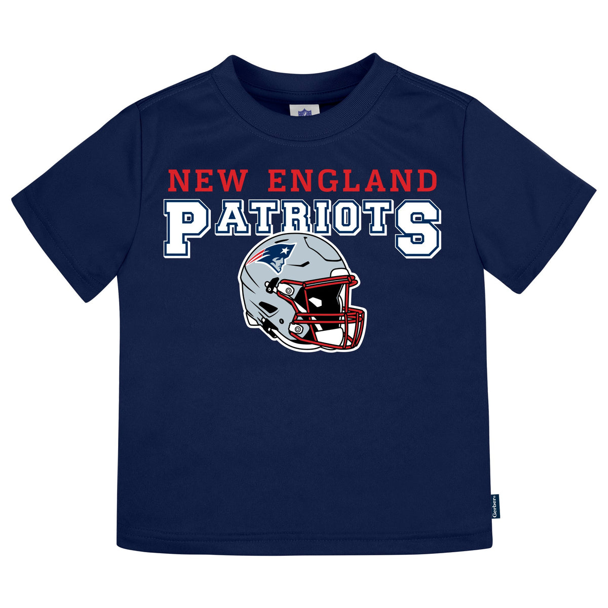 3-Pack Infant & Toddler Neutral New England Patriots T-Shirts, view 4