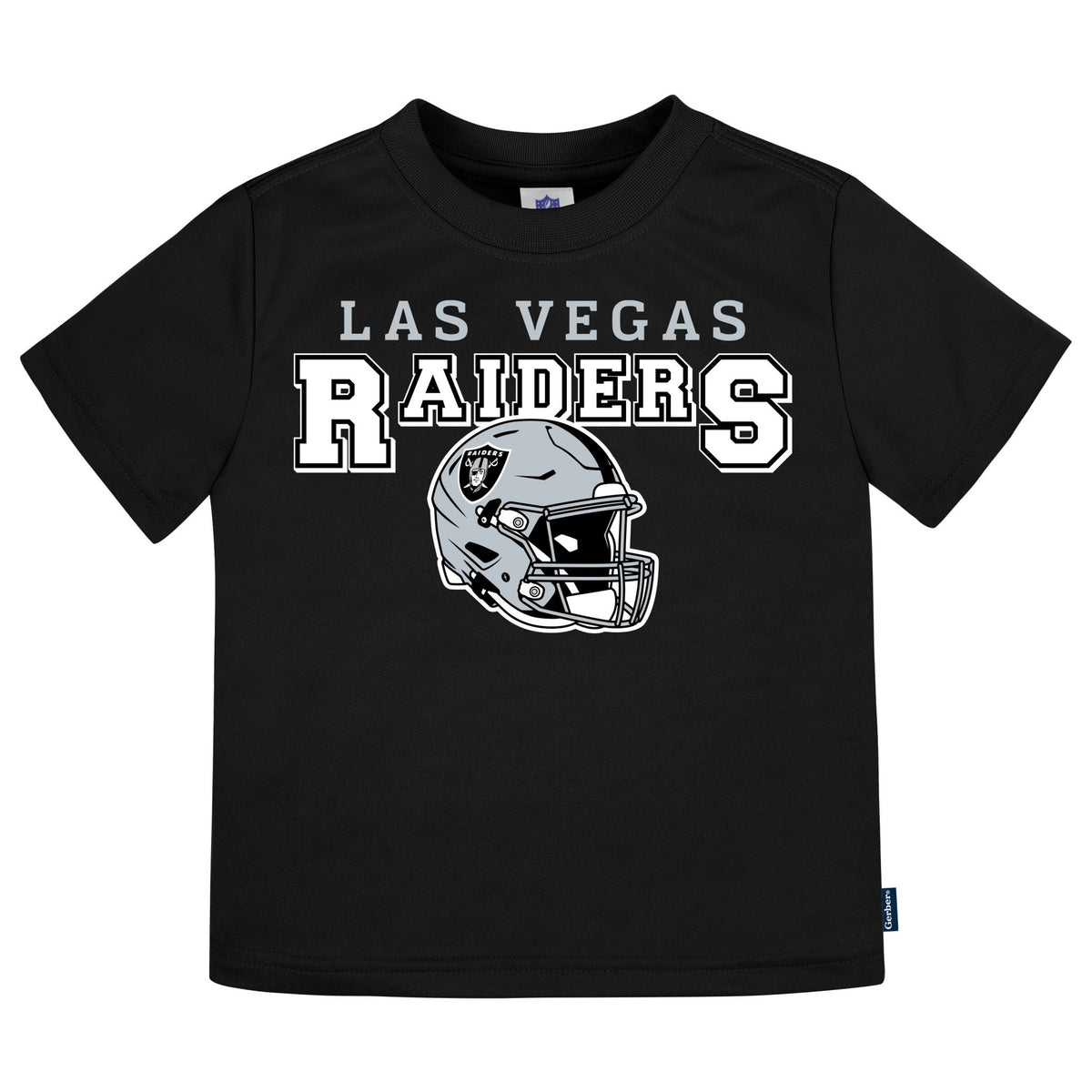 3-Pack Infant & Toddler Neutral Las Vegas Raiders T-Shirts, view 4