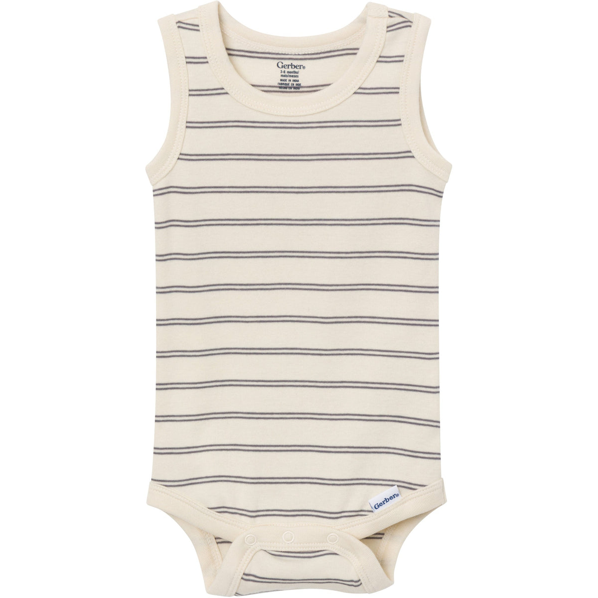 4-Pack Baby Boys Surfer Dude Sleeveless Bodysuits-Gerber Childrenswear Wholesale