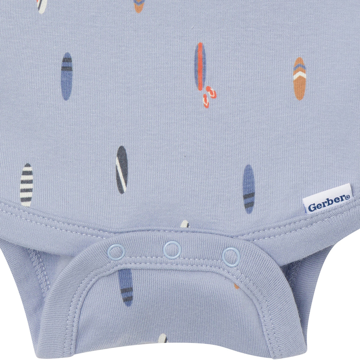 4-Pack Baby Boys Surfer Dude Sleeveless Bodysuits-Gerber Childrenswear Wholesale