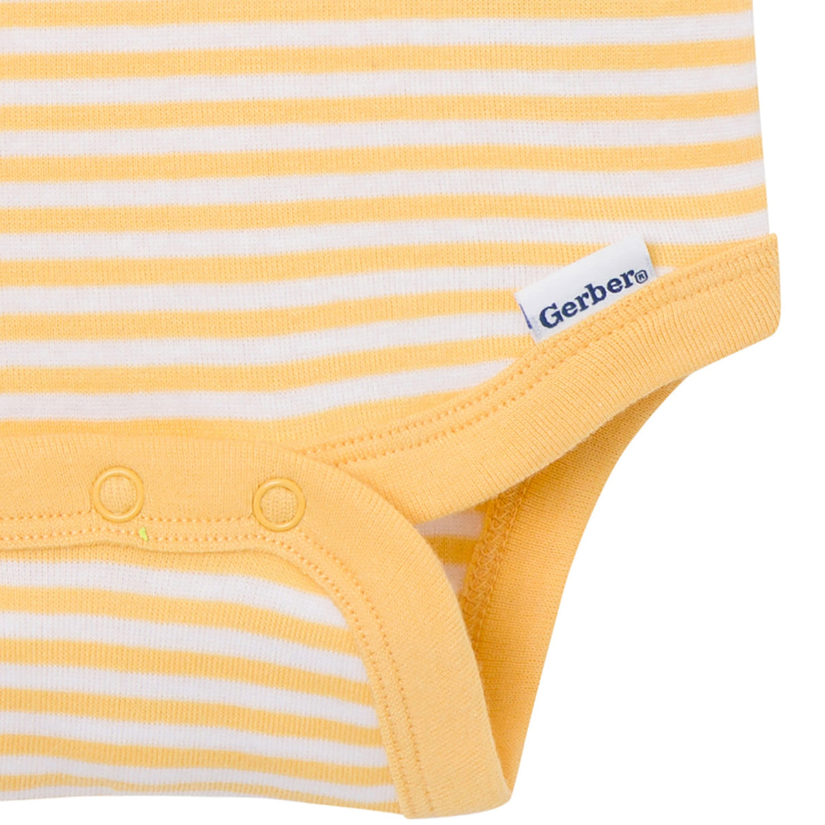 4-Pack Baby Girls Bee Flower Garden Short Sleeve Bodysuits-Gerber Childrenswear Wholesale