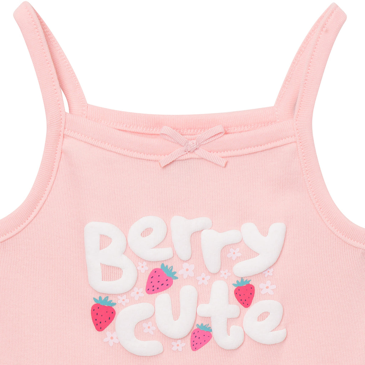 4-Pack Baby Girls Berries Sleeveless Bodysuits-Gerber Childrenswear Wholesale