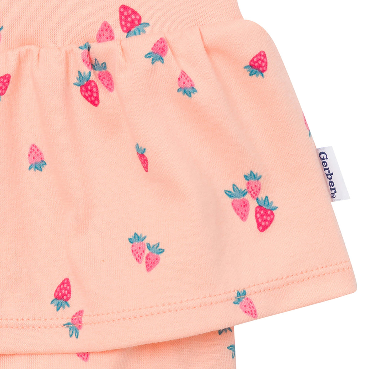 4-Pack Baby Girls Berries Sleeveless Bodysuits-Gerber Childrenswear Wholesale
