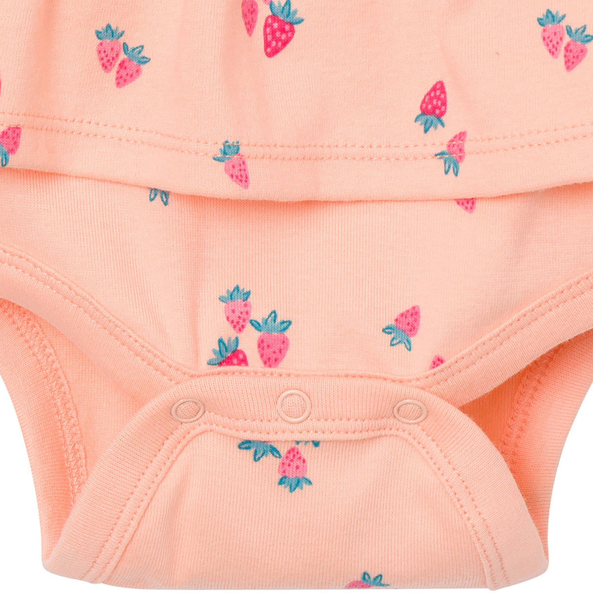 4-Pack Baby Girls Berries Sleeveless Bodysuits-Gerber Childrenswear Wholesale