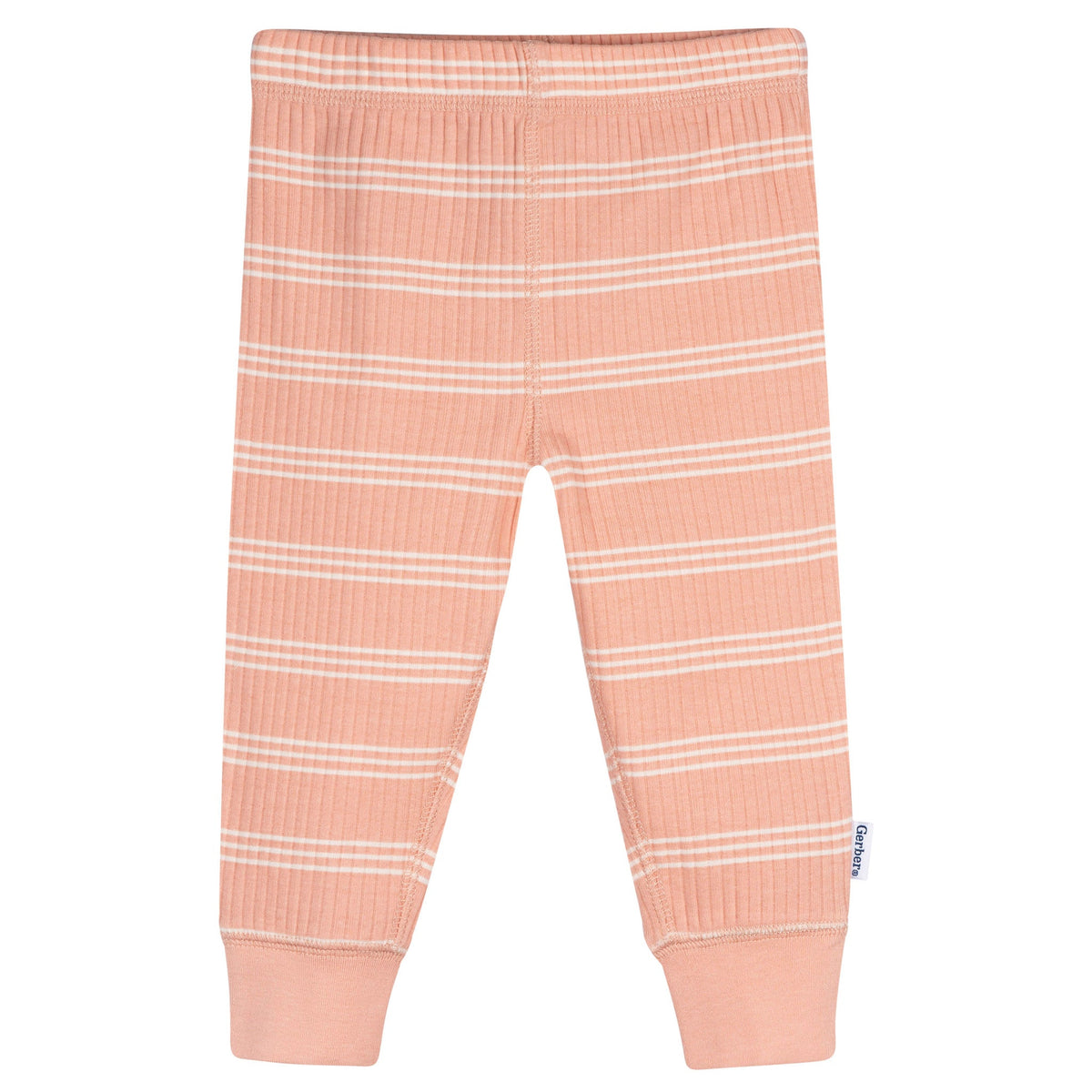 4-Pack Baby Girls Vanilla Active Pants, view 5