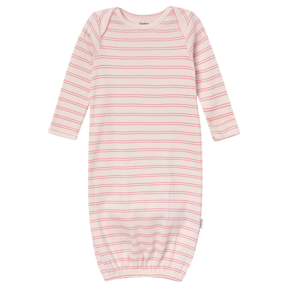 4-Pack Baby Girls Pink Floral Gowns