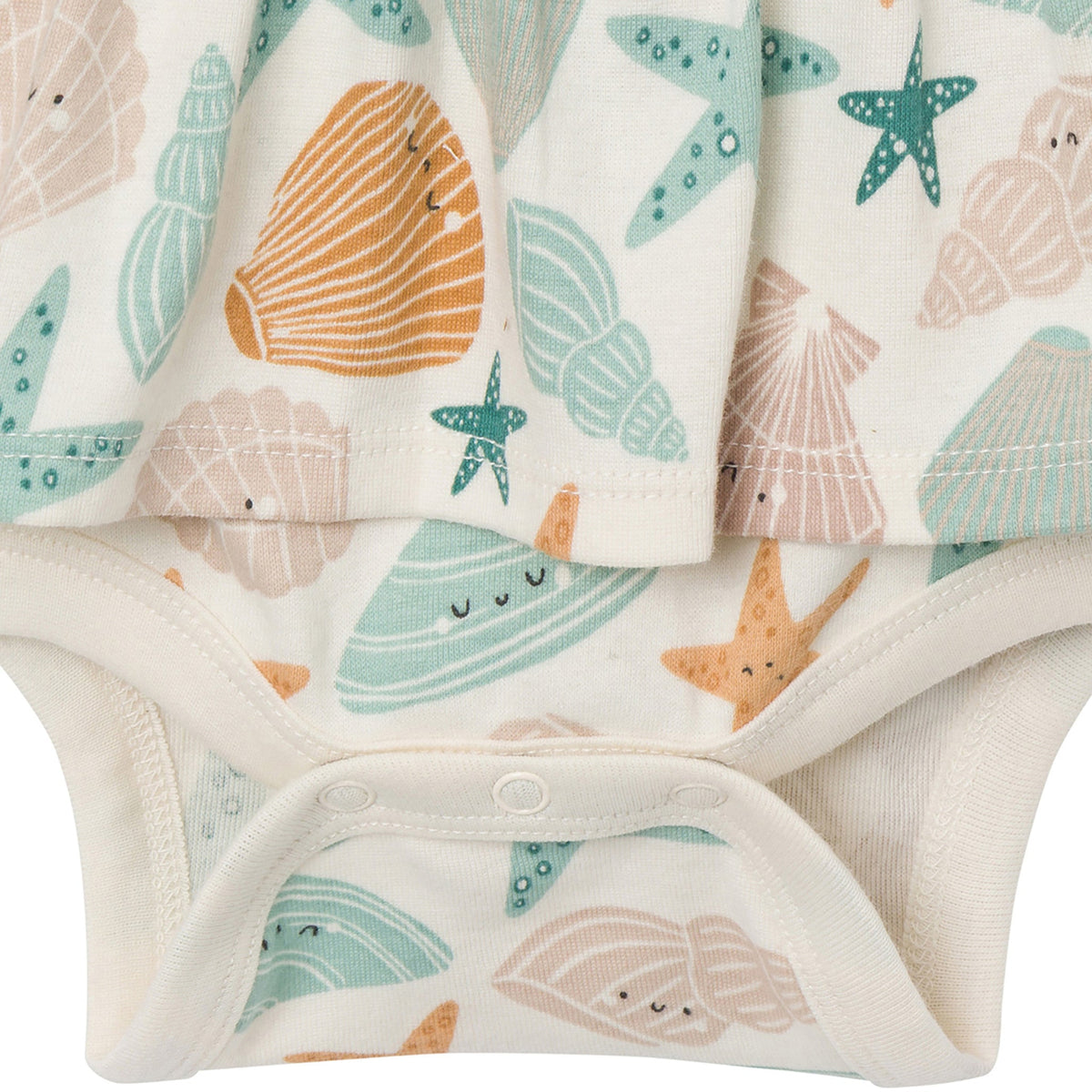 4-Pack Baby Girls Shells Sleeveless Bodysuits-Gerber Childrenswear Wholesale