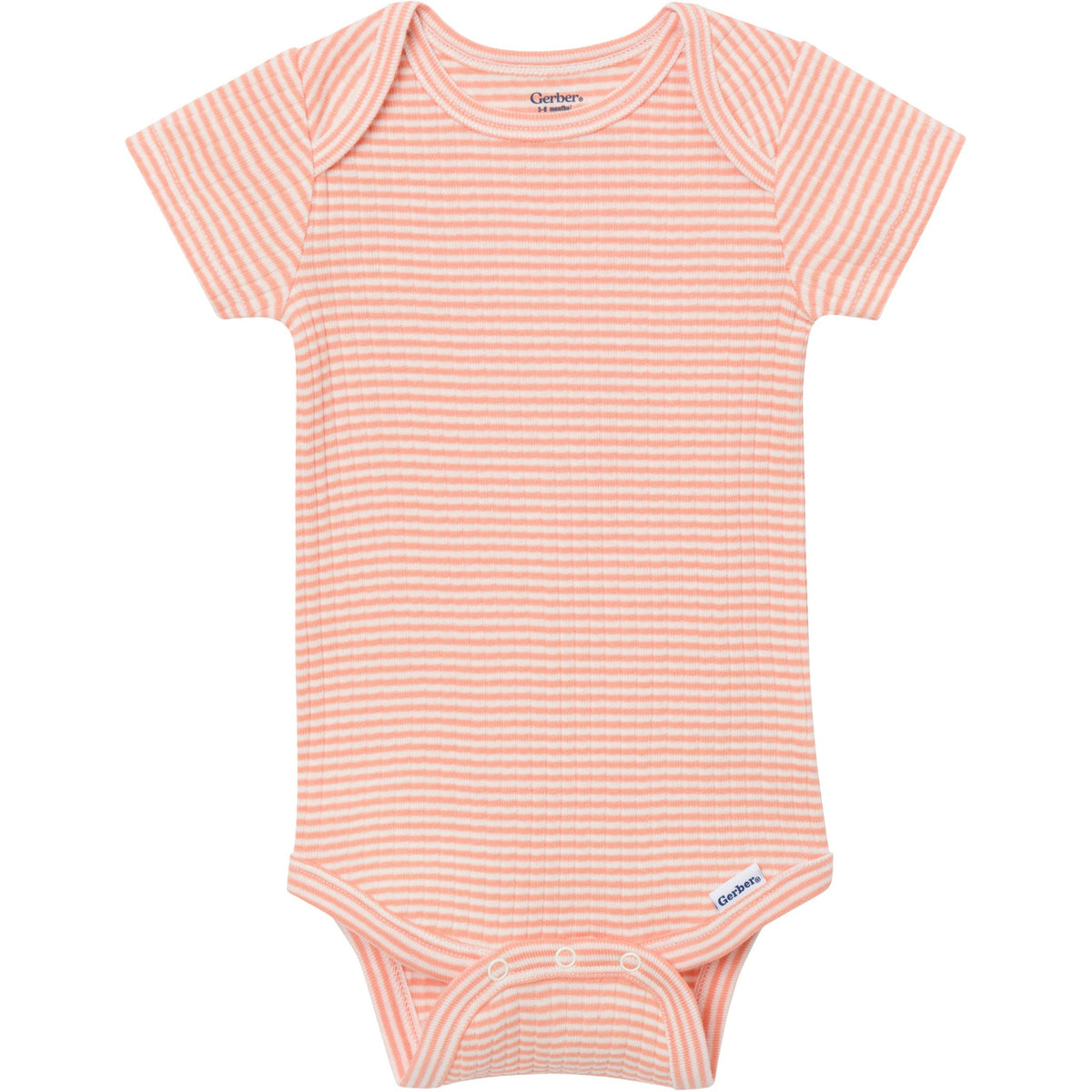 4-Pack Baby Neutral Fruit Picking Short Sleeve Bodysuits-Gerber Childrenswear Wholesale