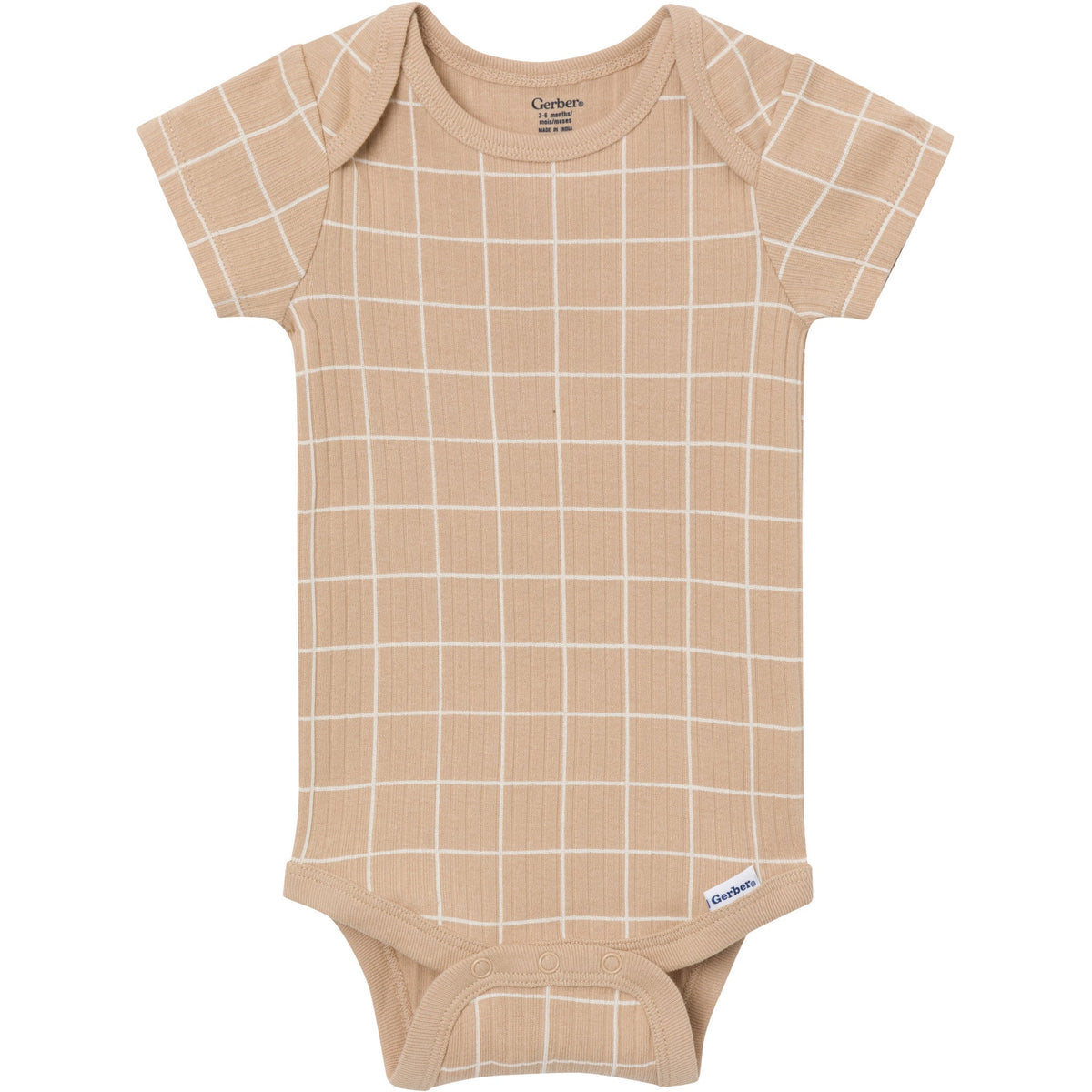 4-Pack Baby Neutral Sunny Day Kites Short Sleeve Bodysuits-Gerber Childrenswear Wholesale