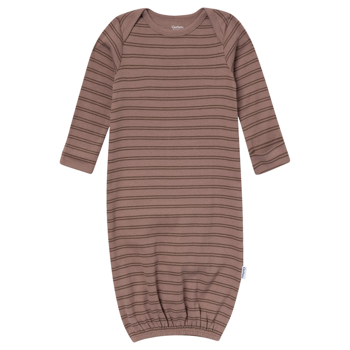 4-Pack Baby Neutral Wild One Gowns