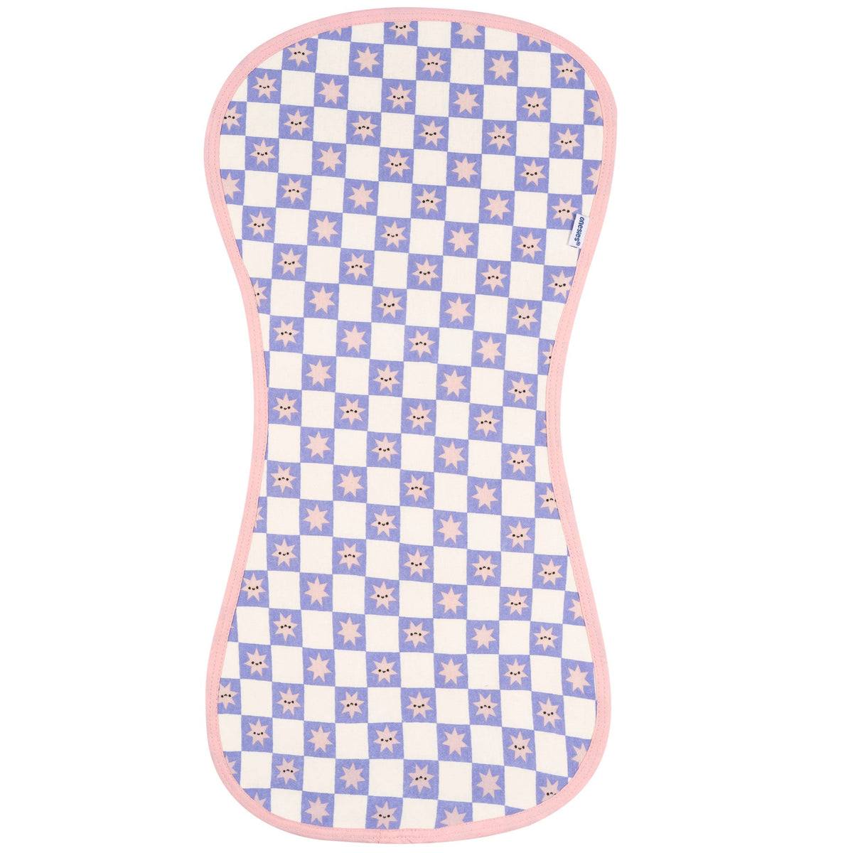 4-Piece Baby Girls Pink/Purple Burpcloth, view 5