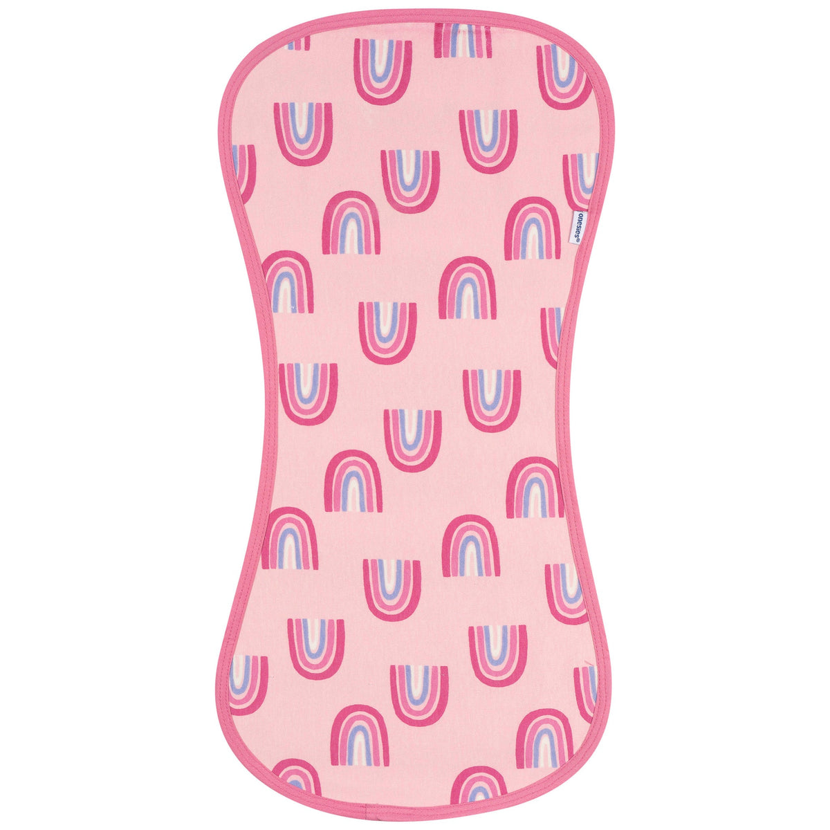 4-Piece Baby Girls Pink/Purple Burpcloth, view 4