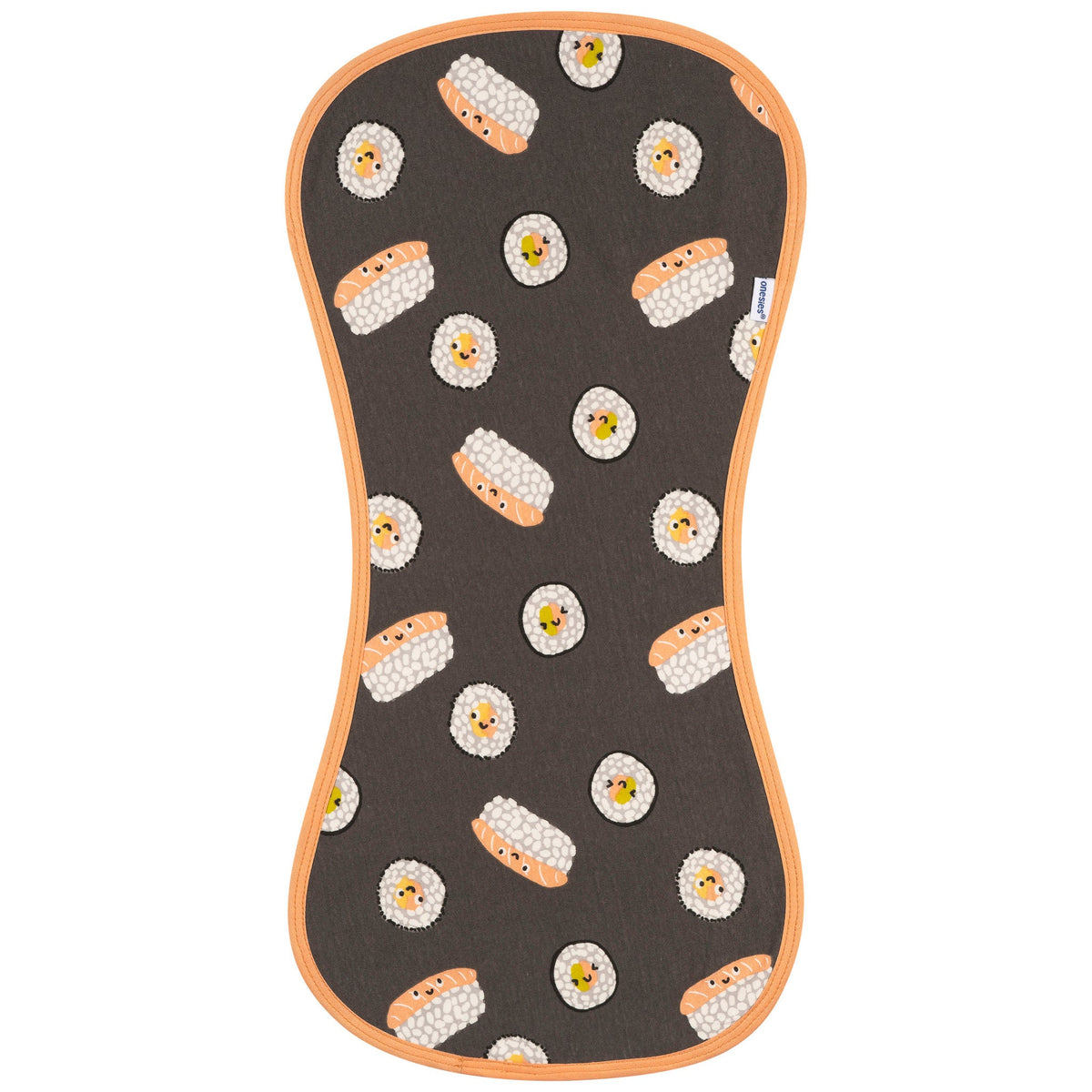 4-Piece Baby Neutral Sushi Burpcloth, view 2