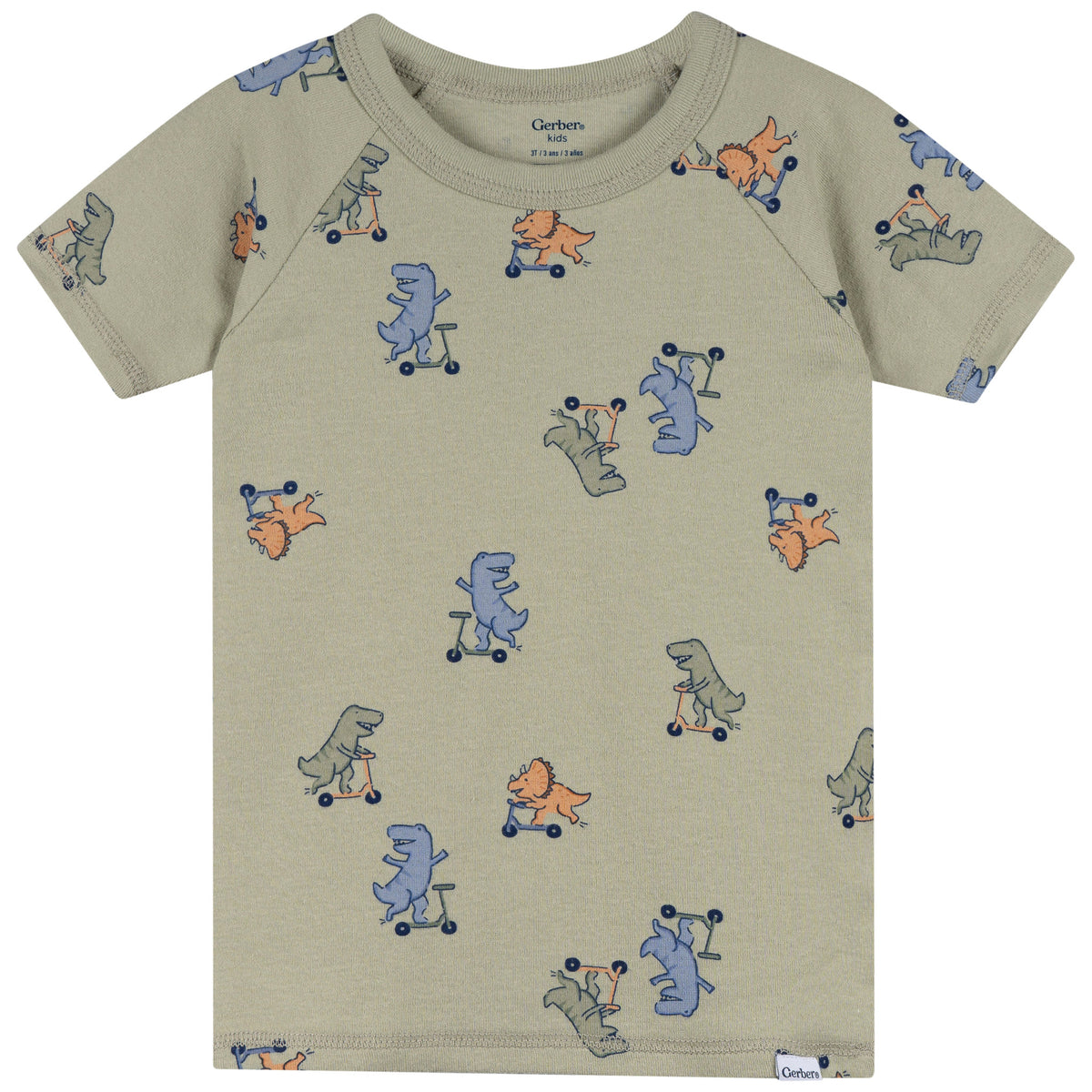 4-Piece Infant & Toddler Boys Dino Pajama Set