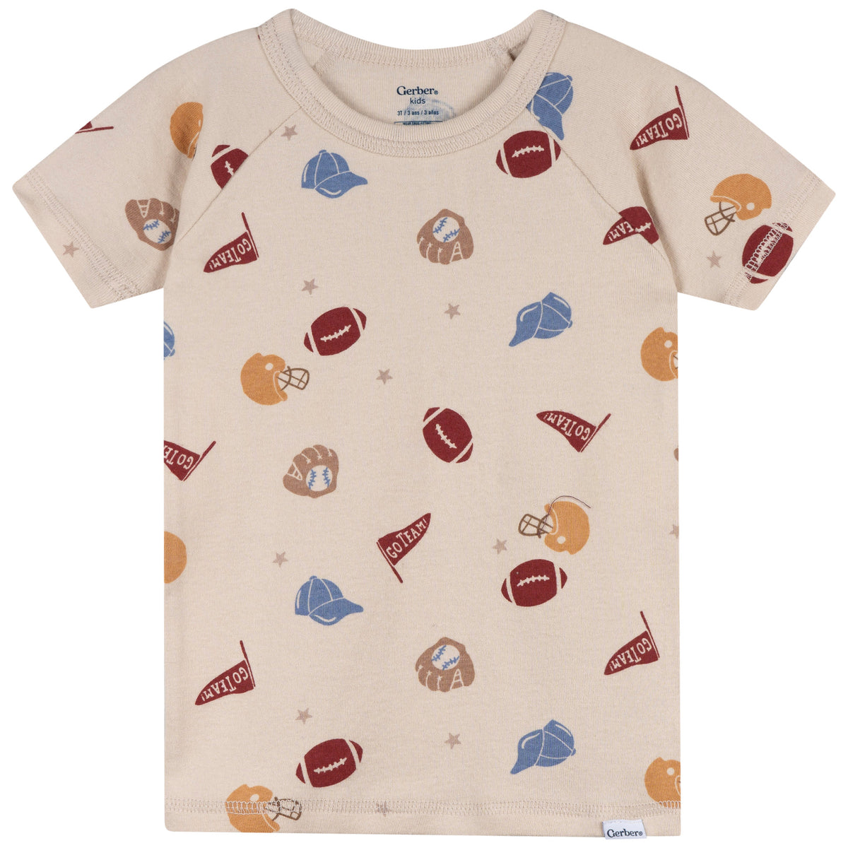 4-Piece Infant & Toddler Boys Champ Pajama Set