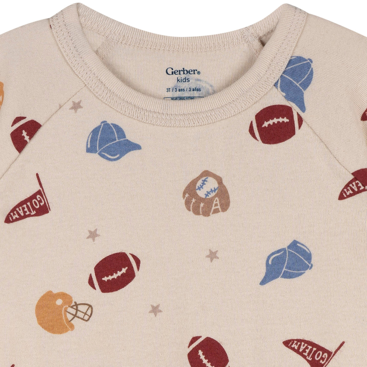 4-Piece Infant & Toddler Boys Champ Pajama Set