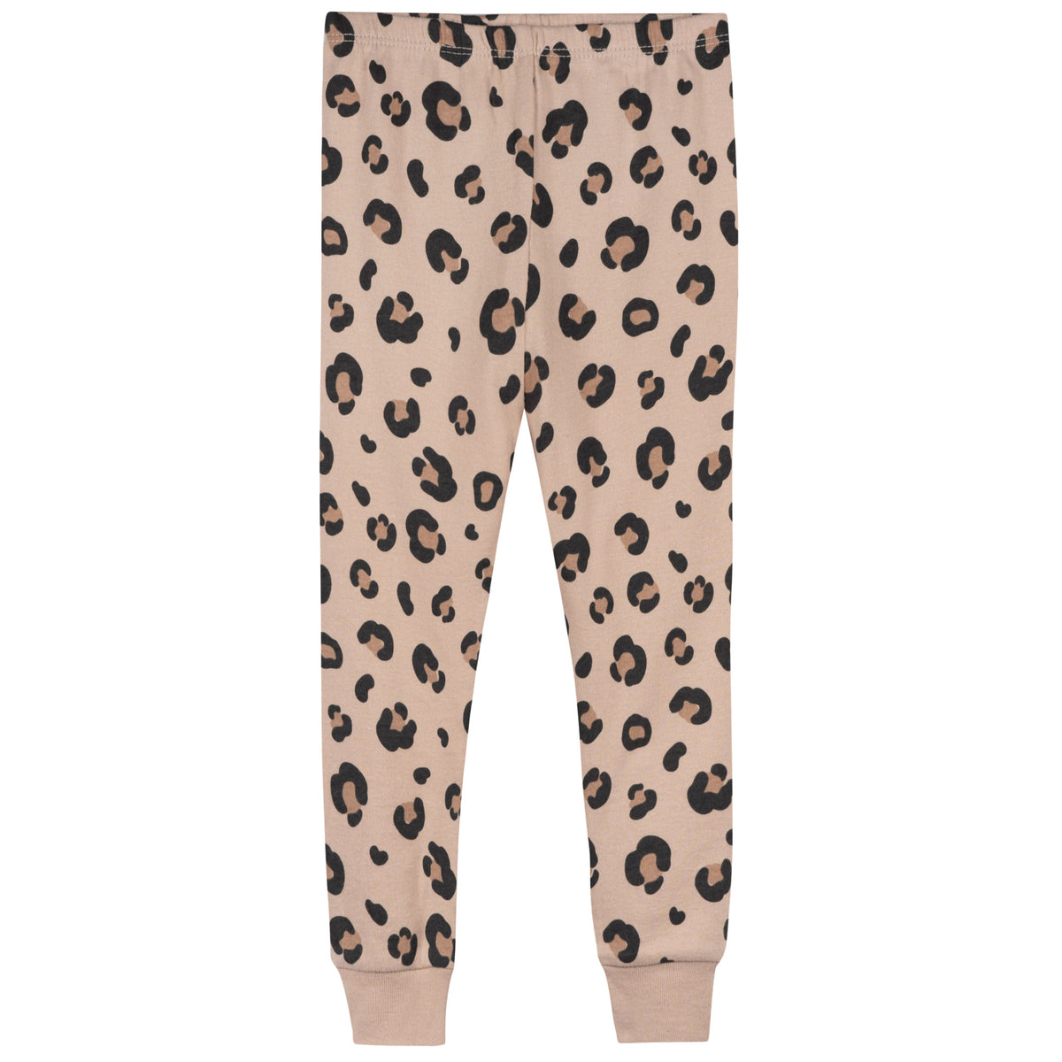4-Piece Infant & Toddler Girls Leopard Pajama Set