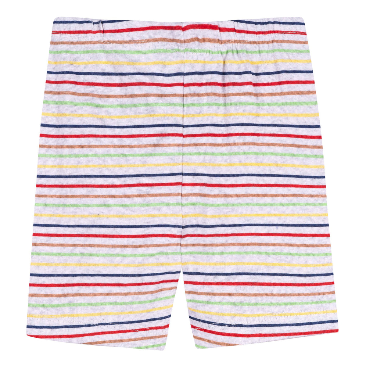 4-Piece Infant & Toddler Neutral Blue Naptime Cotton Pajama Short Set, view 6