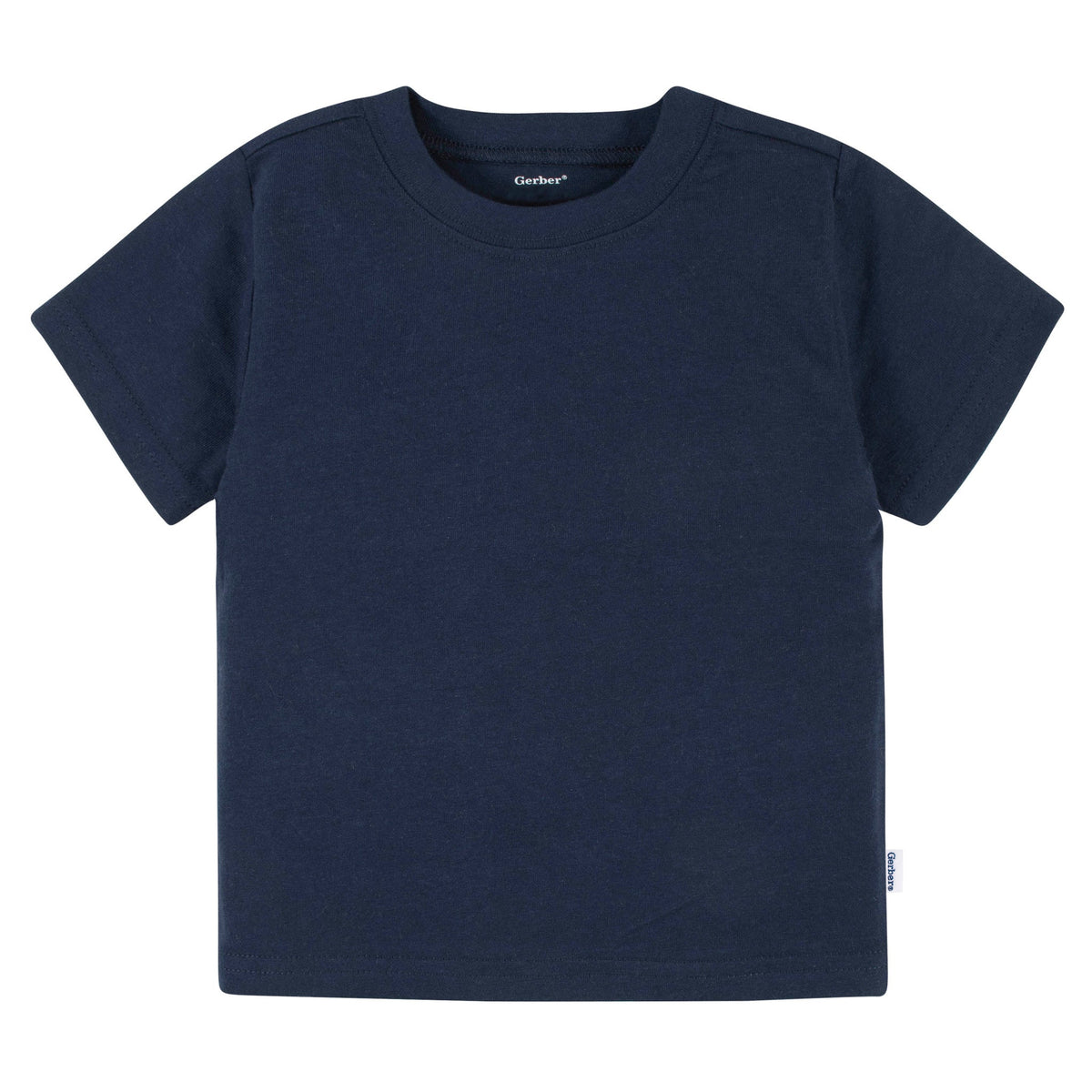 5-Pack Baby & Toddler Boys Classic Neutral Short Sleeve T-Shirts, view 2