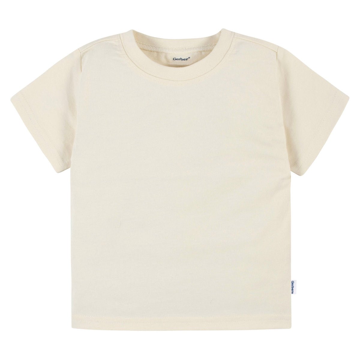 5-Pack Baby & Toddler Boys Classic Neutral Short Sleeve T-Shirts, view 6