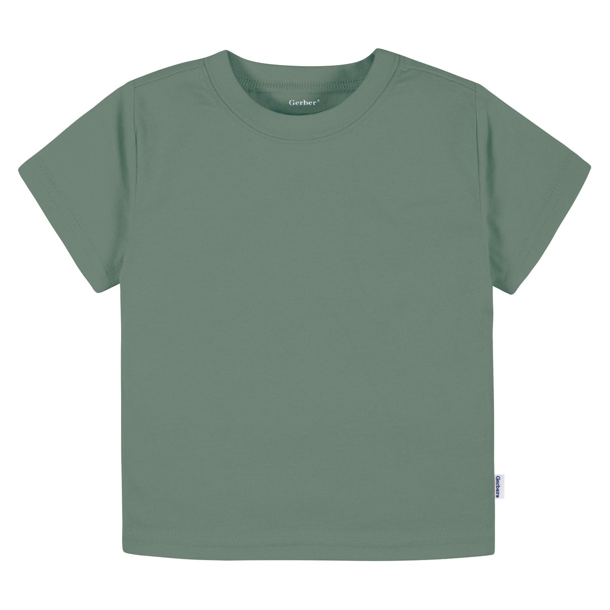 5-Pack Baby & Toddler Boys Earth Tones Short Sleeve T-Shirts, view 3