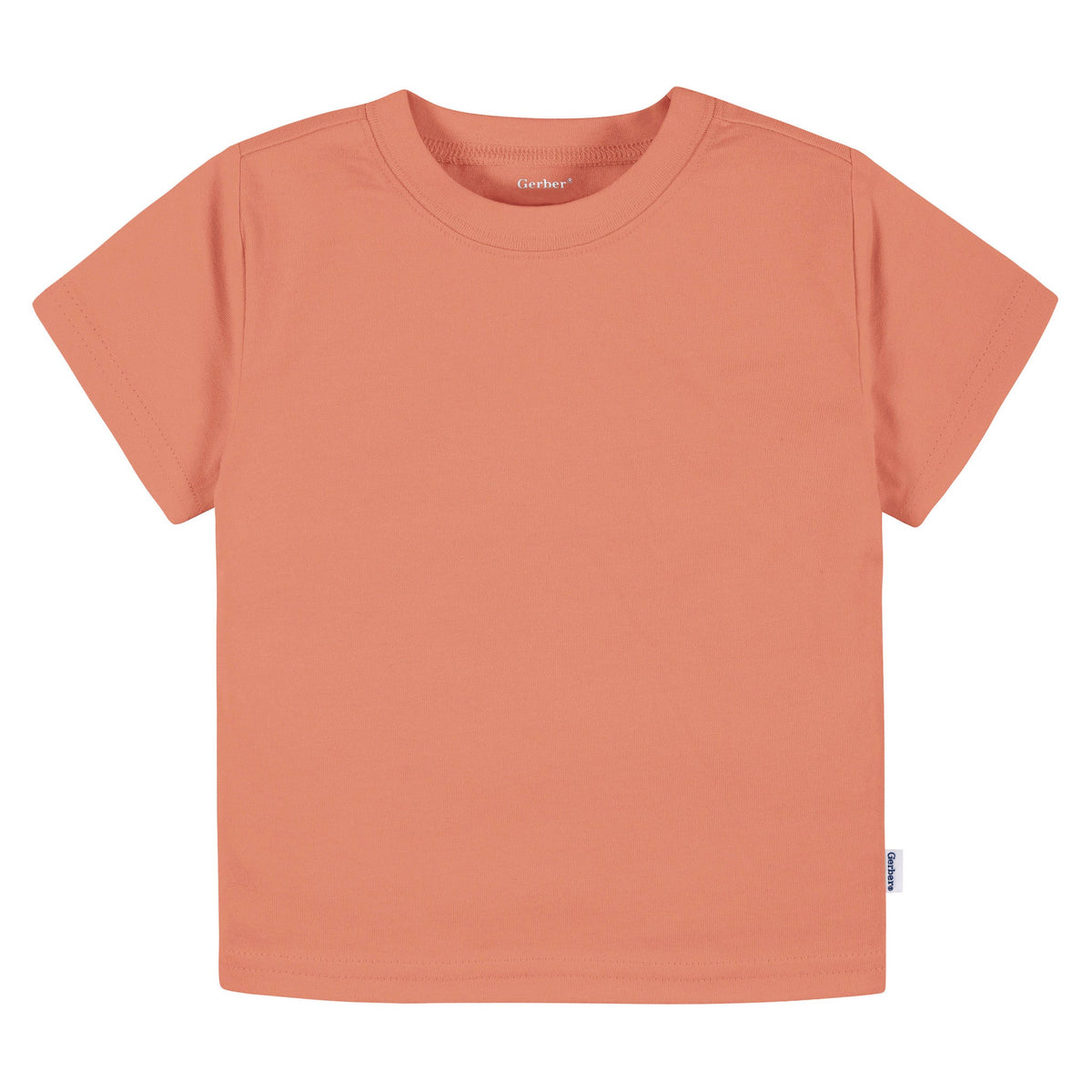 5-Pack Baby & Toddler Boys Earth Tones Short Sleeve T-Shirts, view 5