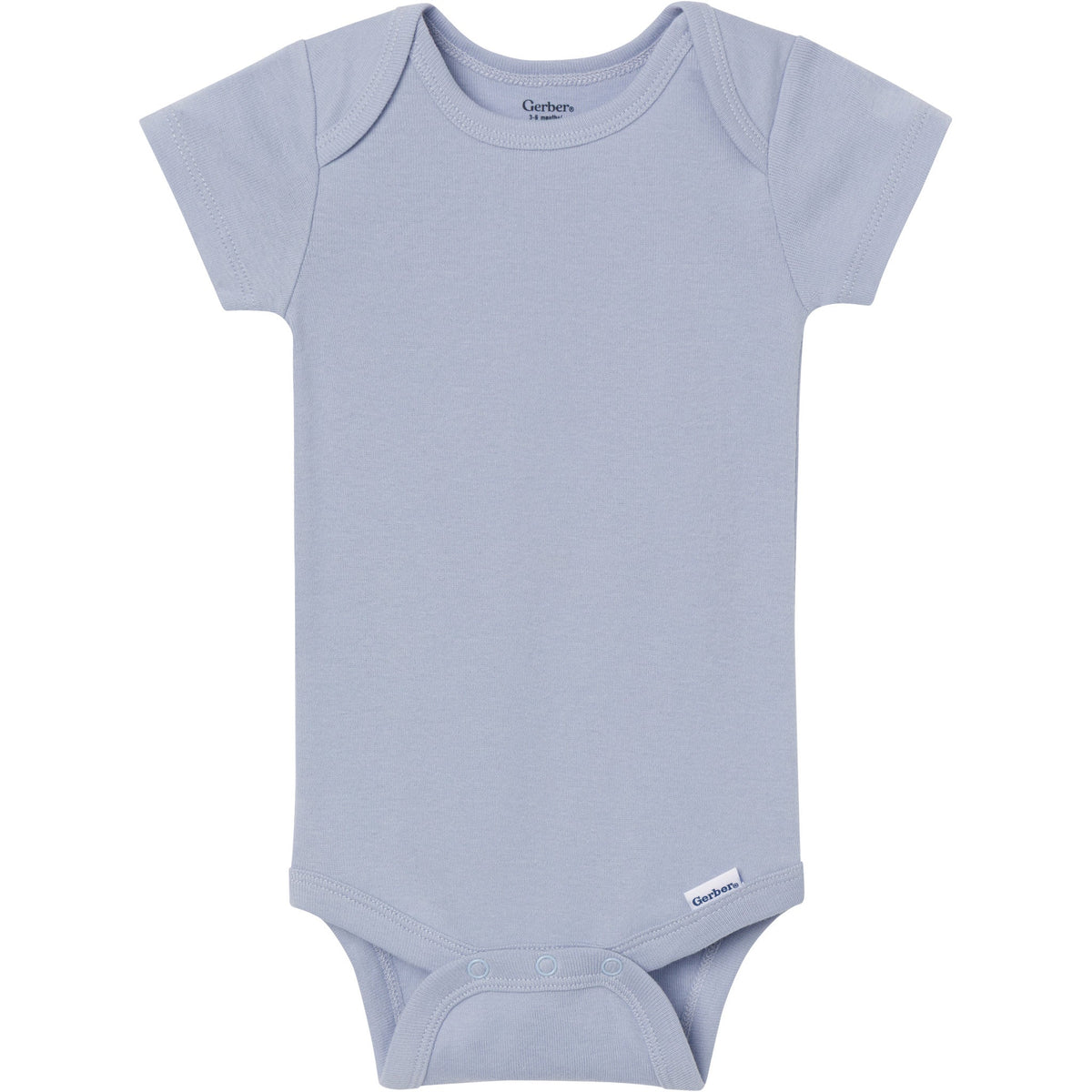 5-Pack Baby Boys Cozy Neutral Short Sleeve Bodysuits-Gerber Childrenswear Wholesale