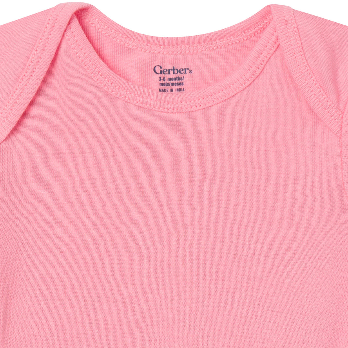 5-Pack Baby Girls Pastels Short Sleeve Bodysuits-Gerber Childrenswear Wholesale