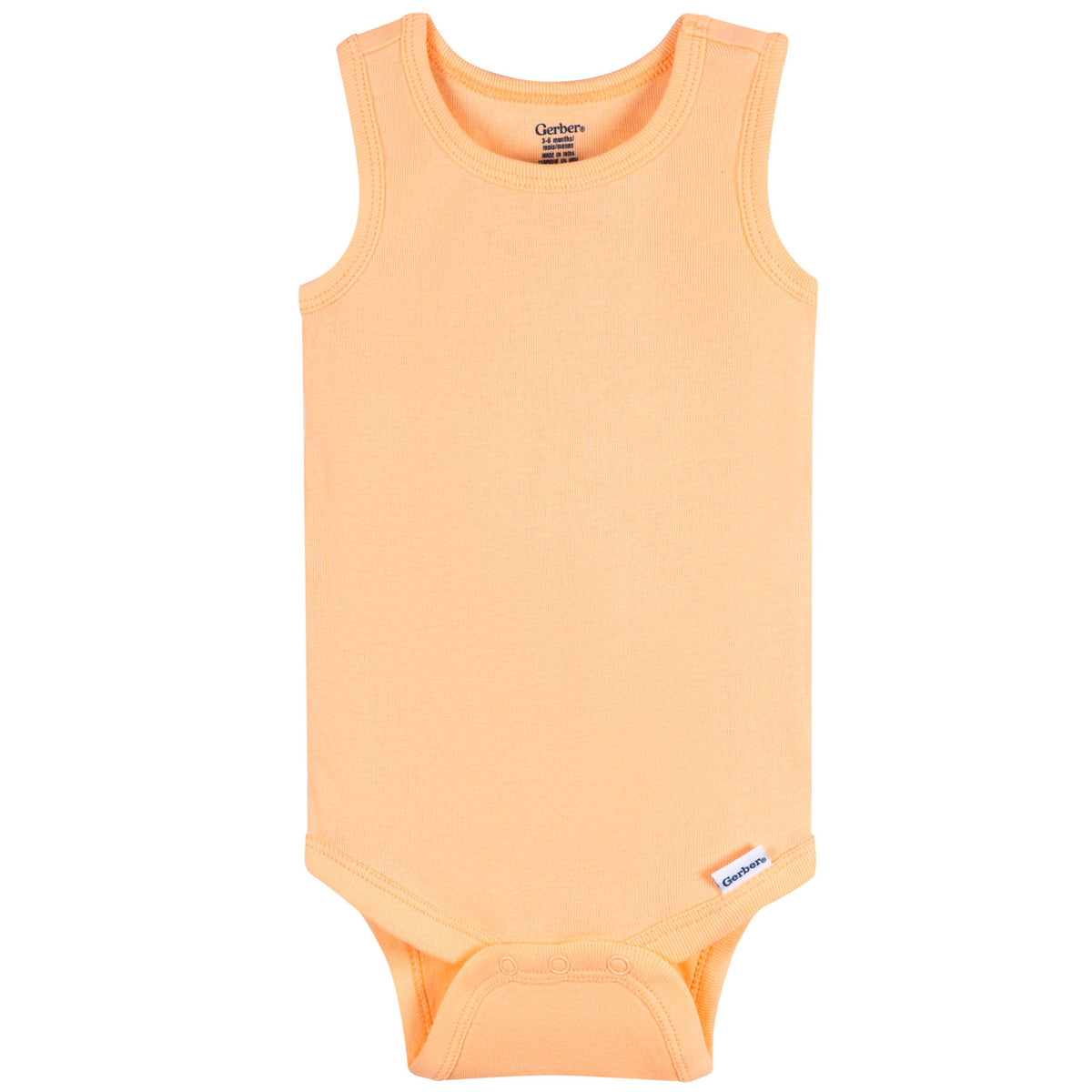 5-Pack Baby Neutral Earthy Neutrals Sleeveless Bodysuits-Gerber Childrenswear Wholesale
