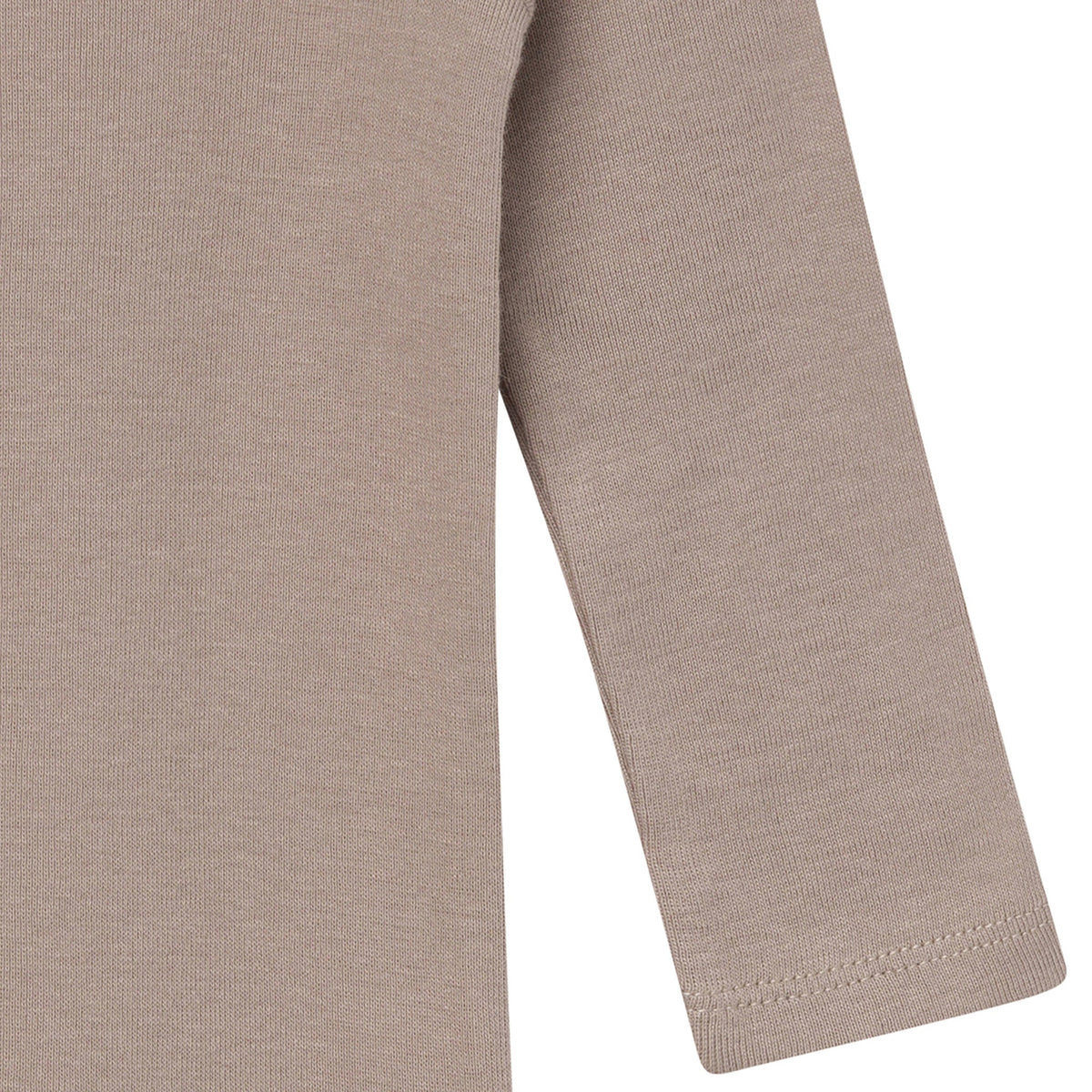 6-Pack Baby Neutral Gray, Black and Brown Long Sleeve Bodysuits-Gerber Childrenswear Wholesale