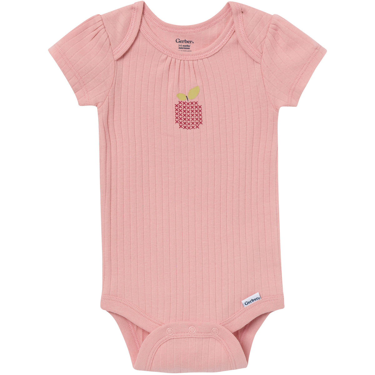 6-Piece Baby Girls Autumn Apples Layette Set