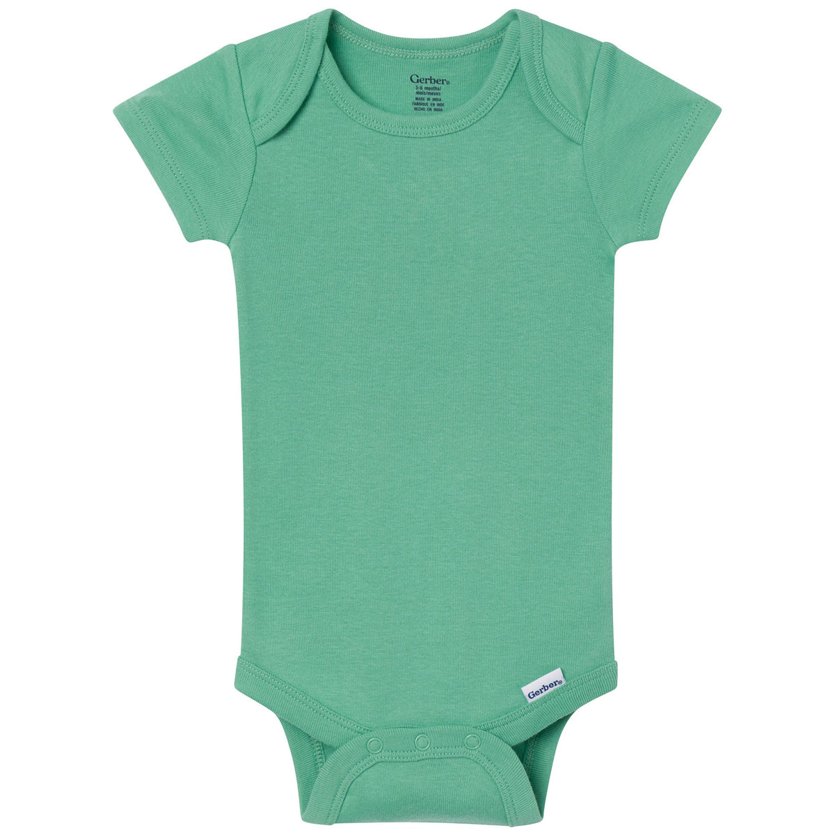 8-Pack Baby Boys Earth Rainbow Short Sleeve Bodysuits-Gerber Childrenswear Wholesale